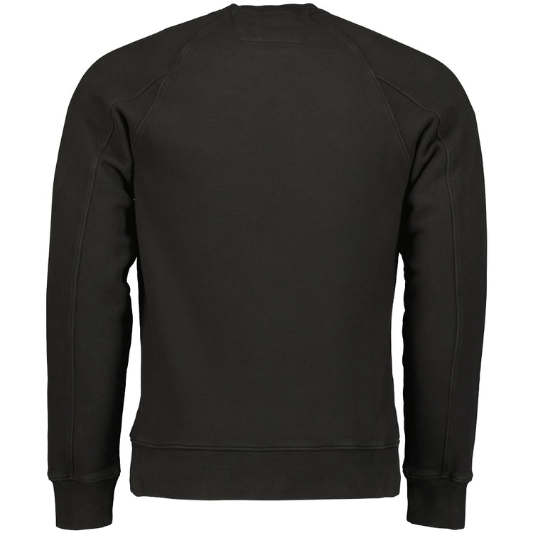 Brushed Fleece Logo Patch Sweatshirt - Casual Basement