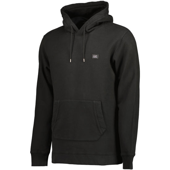 Pullover Logo Patch Hoodie - Casual Basement