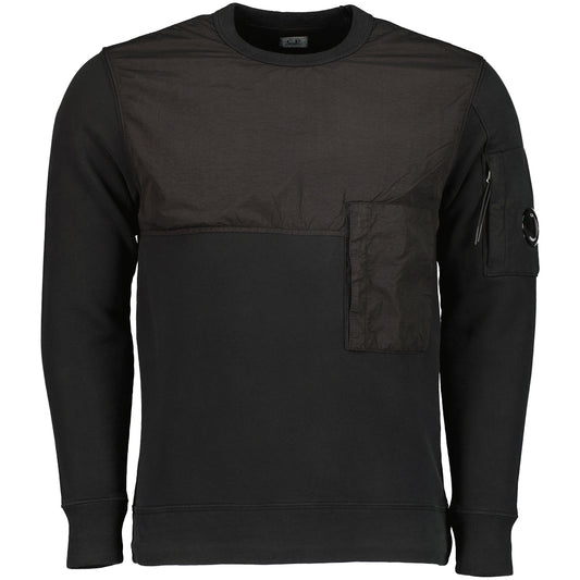 Mixed Fleece Lens Sweatshirt - Casual Basement