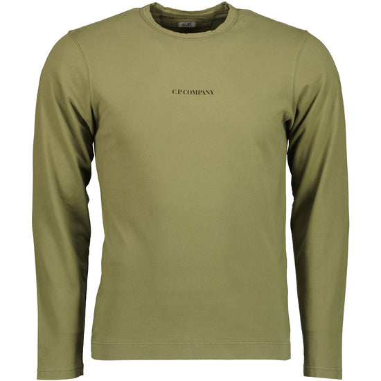 Long Sleeve Logo Print T-Shirt - Casual Basement