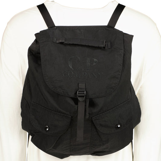 Nylon B Logo Backpack - Casual Basement