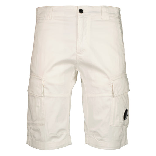 Satin Stretch Lens Cargo Shorts - Casual Basement