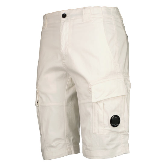 Satin Stretch Lens Cargo Shorts - Casual Basement