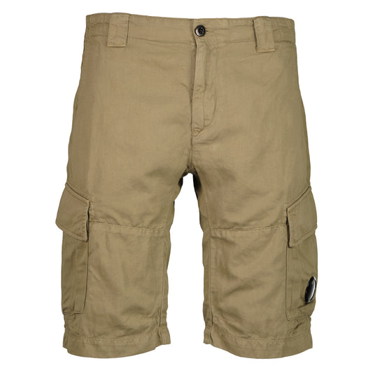 Satin Stretch Lens Cargo Shorts - Casual Basement