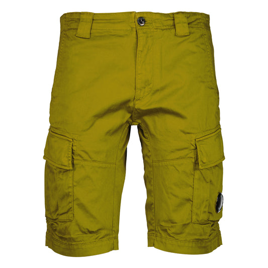 Satin Stretch Lens Cargo Shorts - Casual Basement