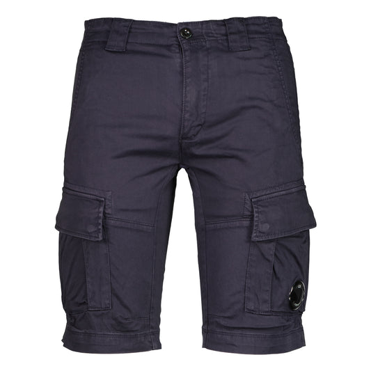 Satin Stretch Lens Cargo Shorts - Casual Basement