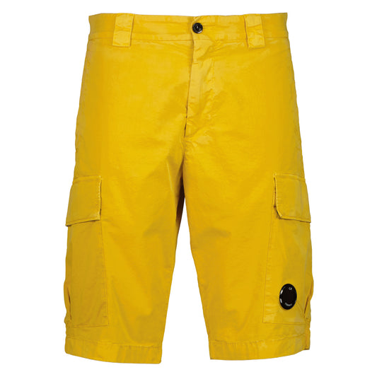 Stretch Twill Lens Cargo Shorts - Casual Basement