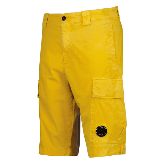 Stretch Twill Lens Cargo Shorts - Casual Basement