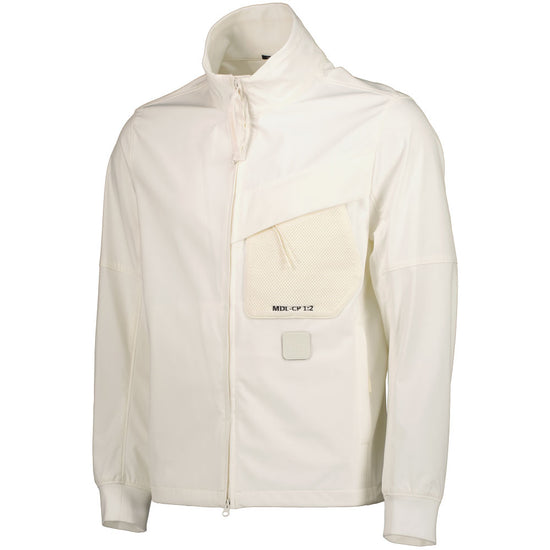 Shell Metropolis C.P. Company | Shell-R Metropolis Jacket - Gauze White
