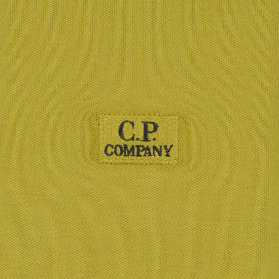 Stretch Piquet Logo Patch Polo - Casual Basement