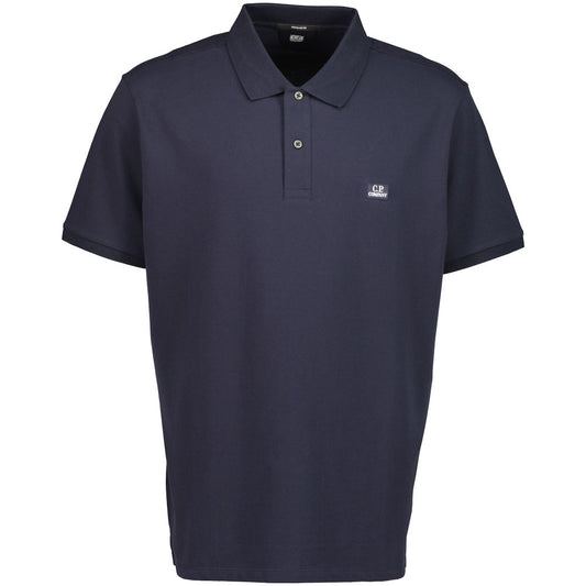 Stretch Piquet Logo Patch Polo - Casual Basement