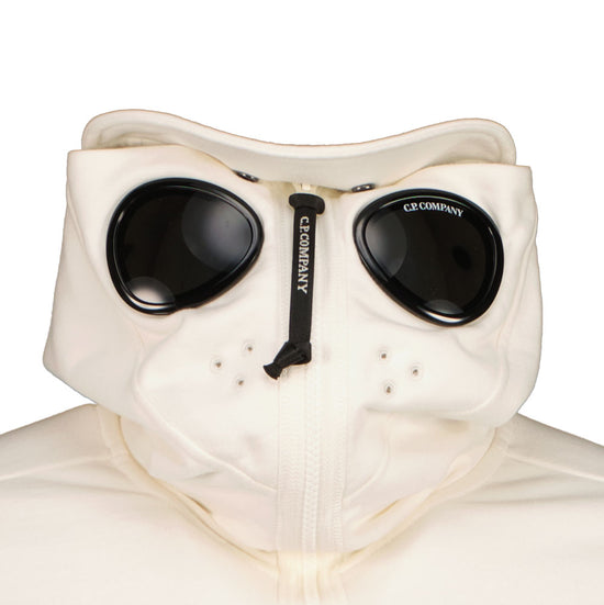 Hooded Explorer Goggle Zip Up Sweatshirt - Casual Basement