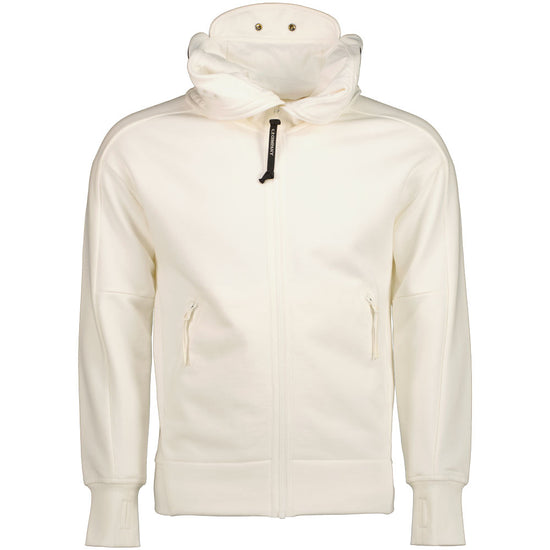 Hooded Explorer Goggle Zip Up Sweatshirt - Casual Basement
