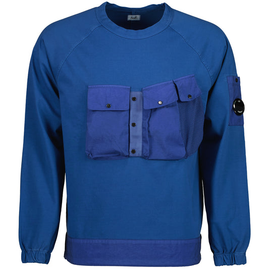 Mixed Heavy Jersey Lens Sweatshirt - Casual Basement