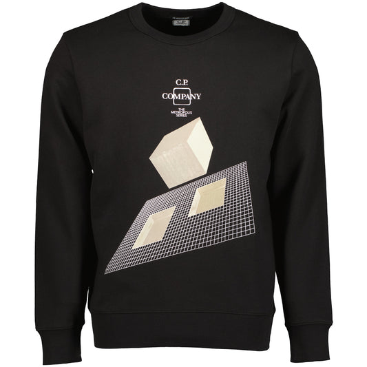 'Metropolis Series' Abstract Logo Sweatshirt - Casual Basement