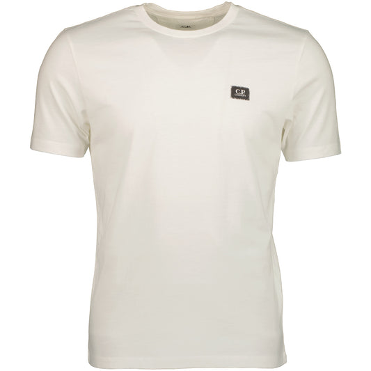 Small Logo Patch Print T-Shirt - Casual Basement