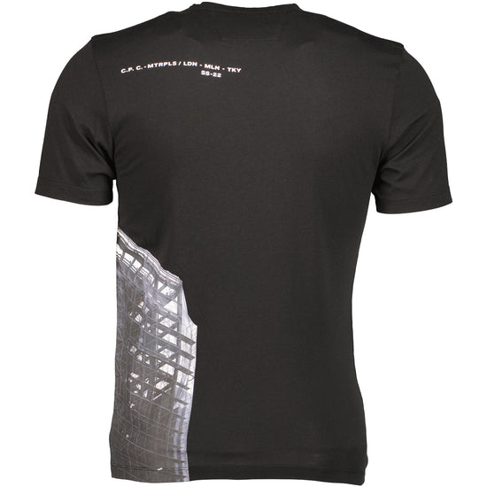 Metropolis Logo Print T-Shirt - Casual Basement