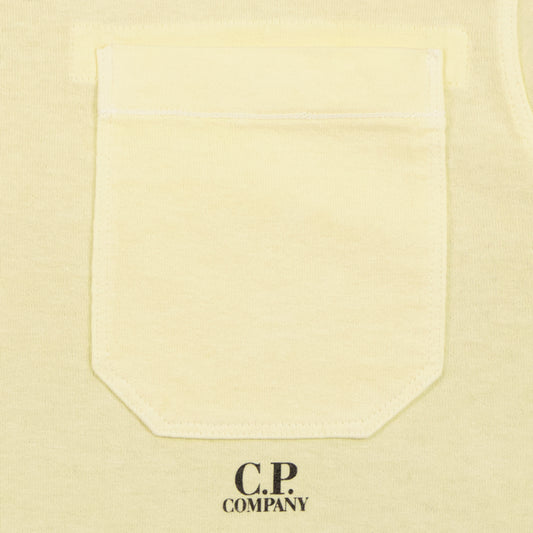Logo Print Pocket T-Shirt - Casual Basement