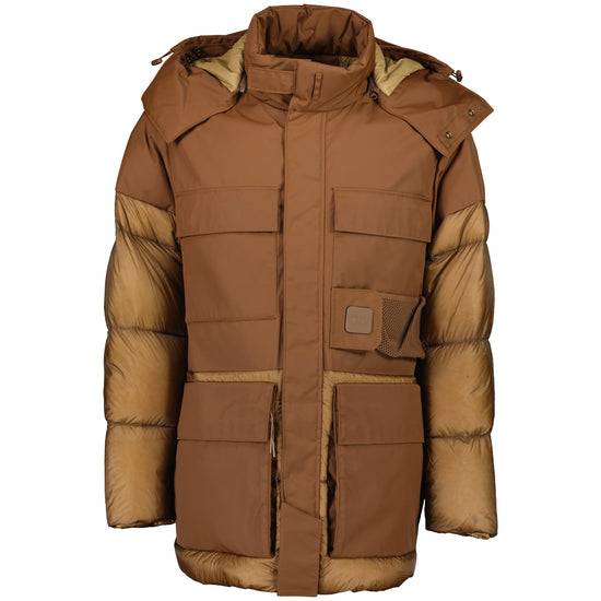 Metropolis Dynatec Mixed Down Jacket - Casual Basement