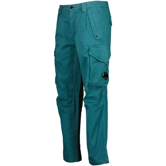 Stretch Satin Lens Cargo Pants - Casual Basement