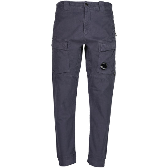 Stretch Satin Lens Cargo Pants - Casual Basement