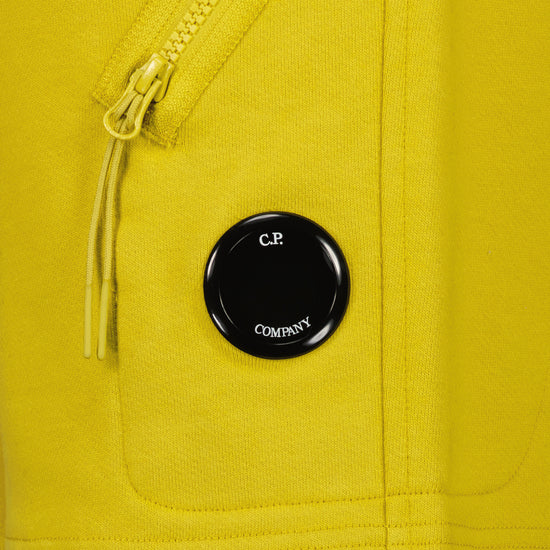 Diagonal Fleece Lens Sweat Shorts - Casual Basement