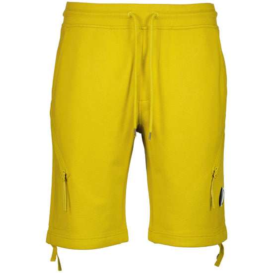 Diagonal Fleece Lens Sweat Shorts - Casual Basement