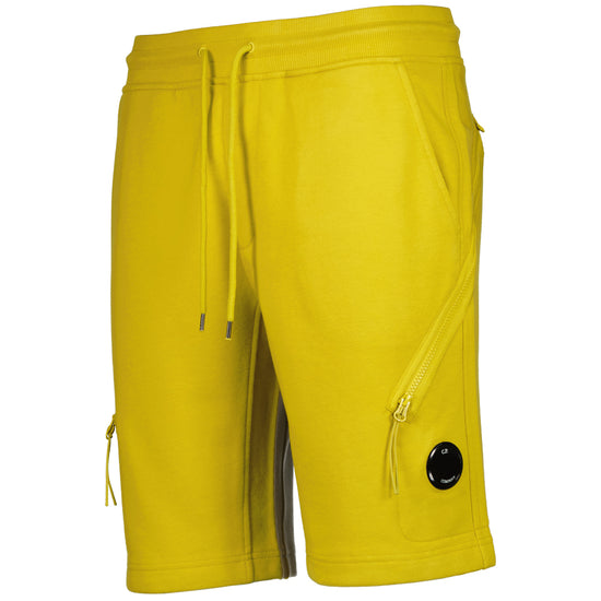 Diagonal Fleece Lens Sweat Shorts - Casual Basement