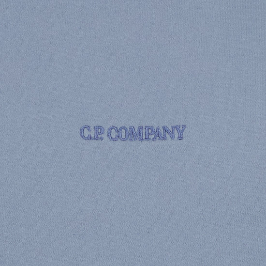 Brushed Fleece Centre Logo Sweatshirt - Casual Basement