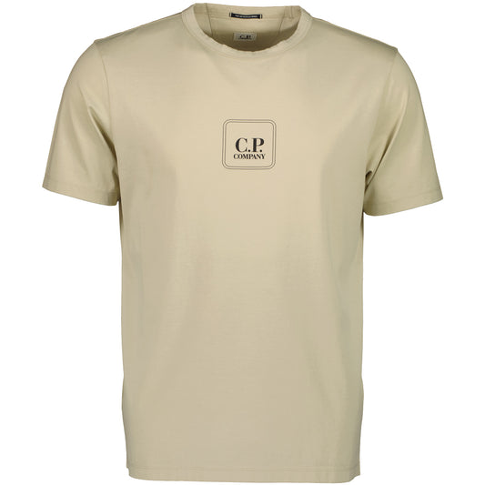 Metropolis Box Logo & Graphic Print T-Shirt - Casual Basement