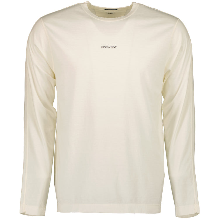 Long Sleeve Logo Print T-Shirt - Casual Basement