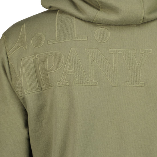 Hooded Shoulder Logo Sweatshirt - Casual Basement