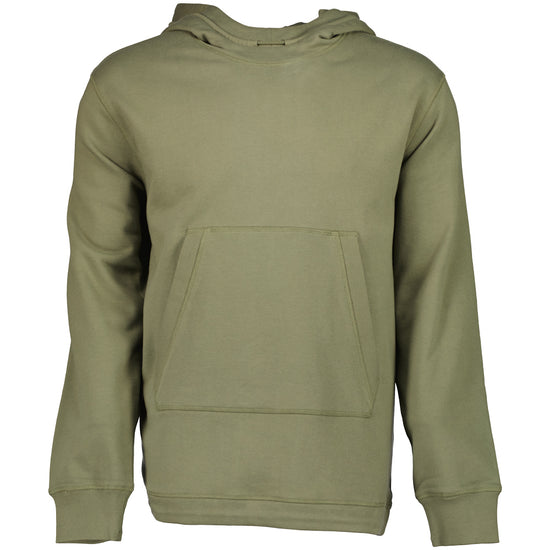 Hooded Shoulder Logo Sweatshirt - Casual Basement