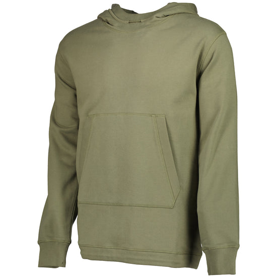Hooded Shoulder Logo Sweatshirt - Casual Basement