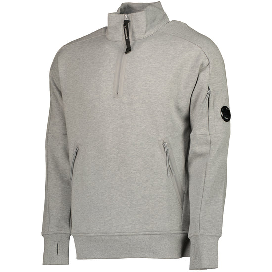 Quarter Zip Lens Sweatshirt - Casual Basement