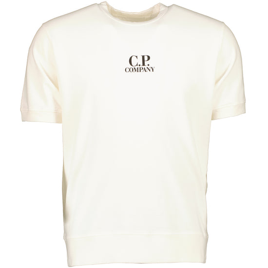 Short Sleeve Light Fleece Logo Sweatshirt - Casual Basement