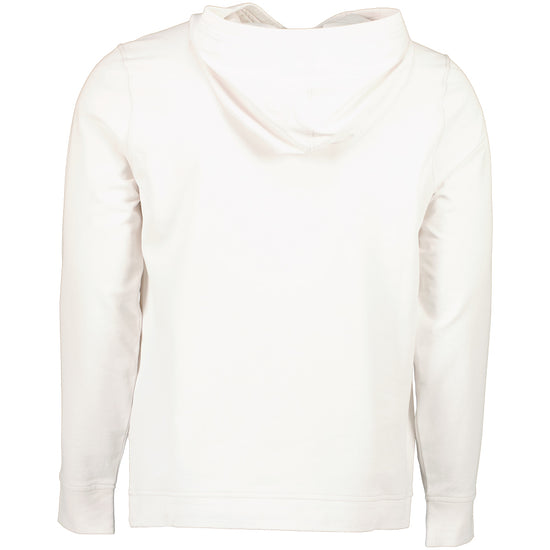 Plated Light Fleece Embroidered Logo Hoodie - Casual Basement