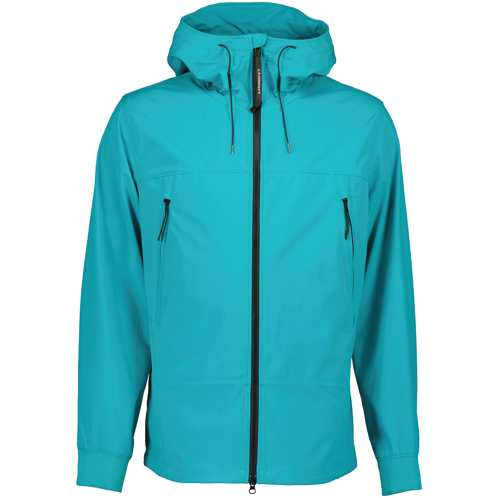 C.P. Company | Shell-R Goggle Jacket - Tile Blue