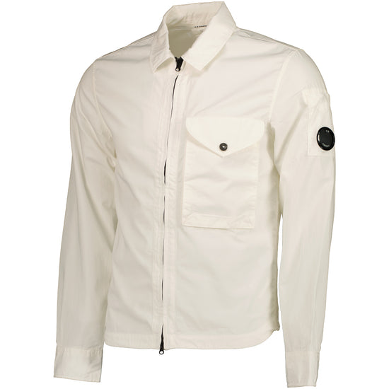 Rip-Stop Zip Up Lens Overshirt - Casual Basement