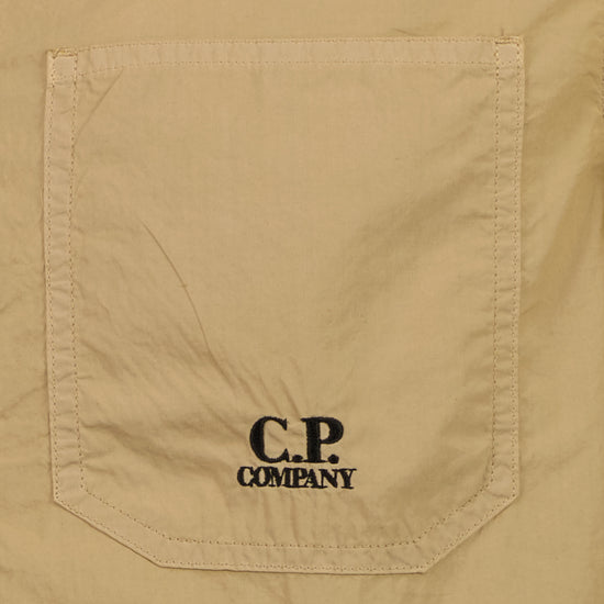 Popeline Embroidered Logo Shirt - Casual Basement