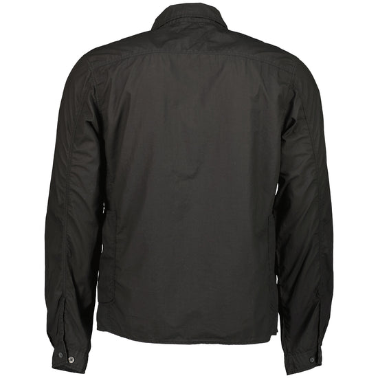 Popeline Embroidered Logo Shirt - Casual Basement