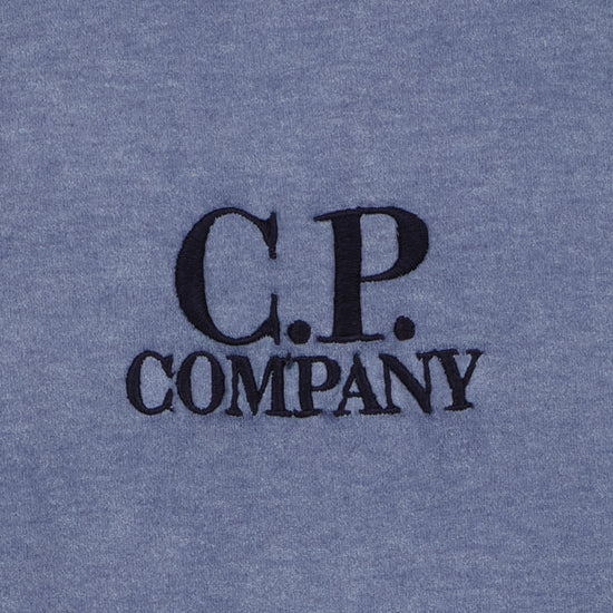 Plated Jersey Embroidered Logo T-Shirt - Casual Basement