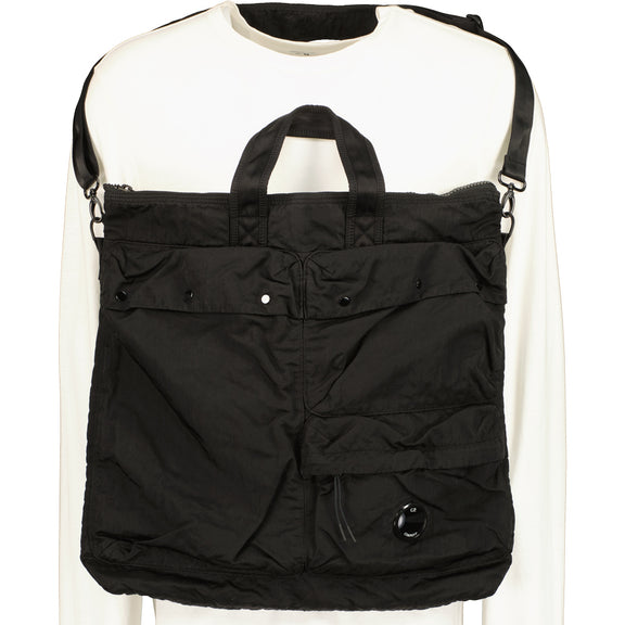 国内正規品 C.P. COMPANY NYLON B LENS TOTE BAG C.P. Company NYLON B LENS TOTE BAG, Black - Beamhill