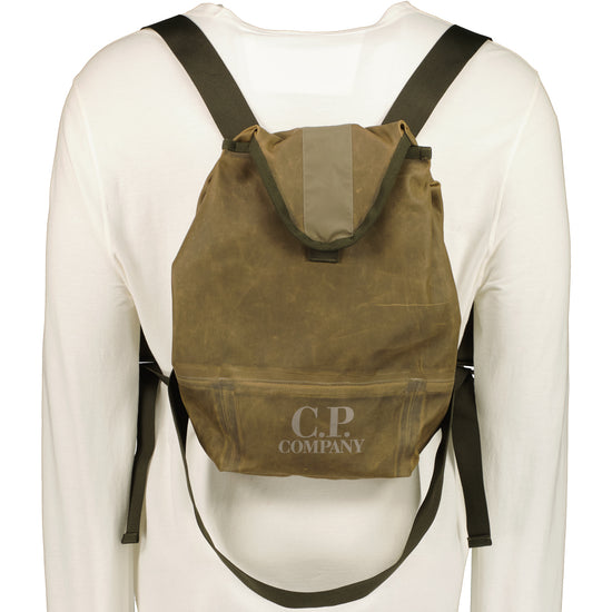 Tyred Logo Backpack - Casual Basement