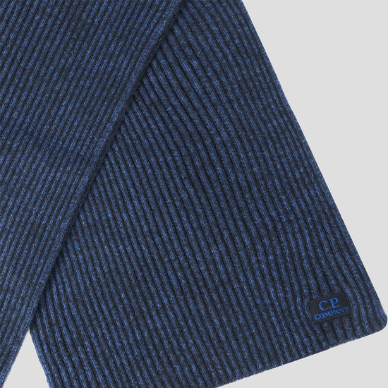 Fleece Knit Logo Scarf - Casual Basement