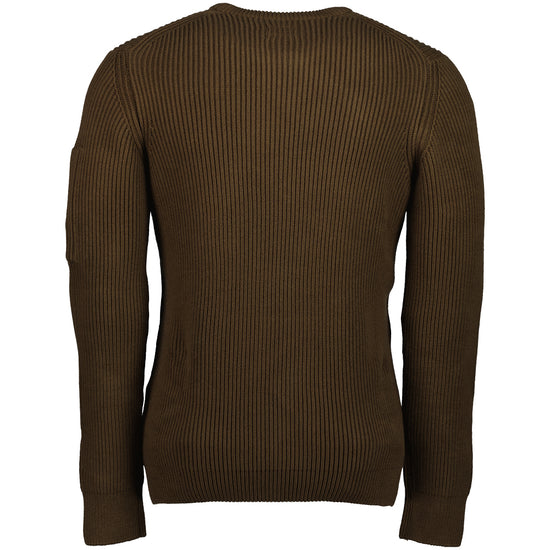 Full Rib Crewneck Lens Knit - Casual Basement