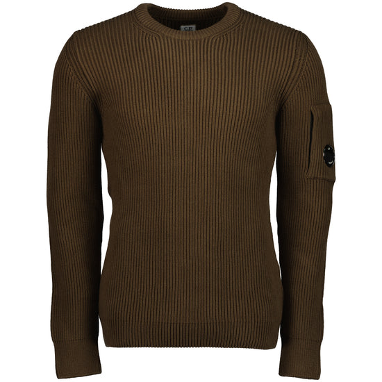 Full Rib Crewneck Lens Knit - Casual Basement