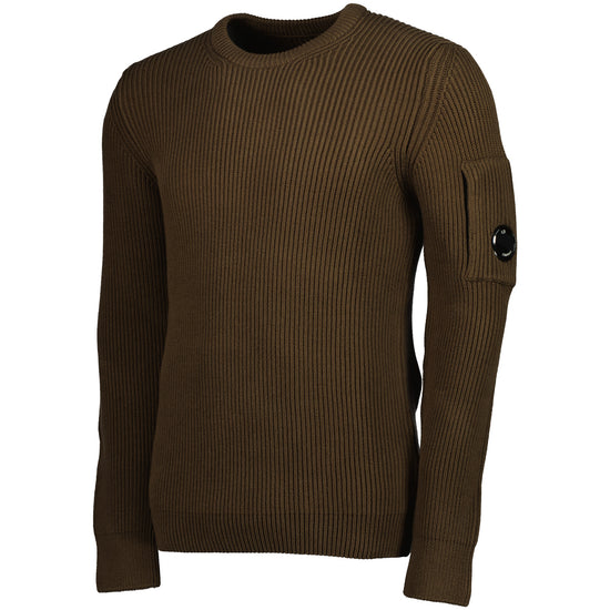 Full Rib Crewneck Lens Knit - Casual Basement