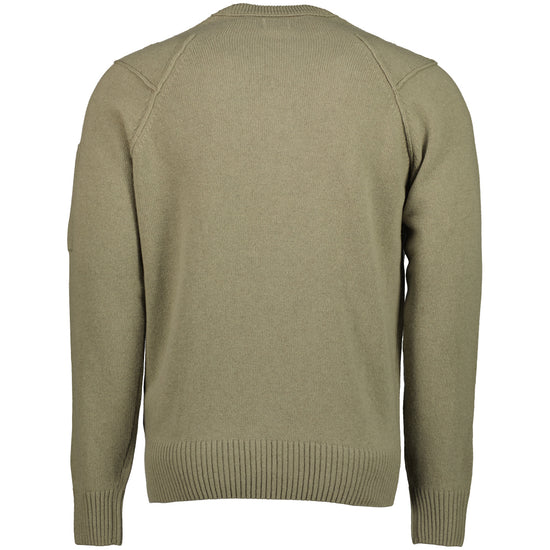 Lambswool Crewneck Lens Knit - Casual Basement