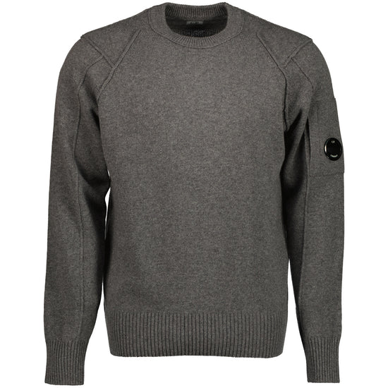 Lambswool Crewneck Lens Knit - Casual Basement